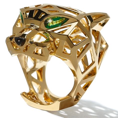 panther ring cartier replica|cartier panther ring vintage.